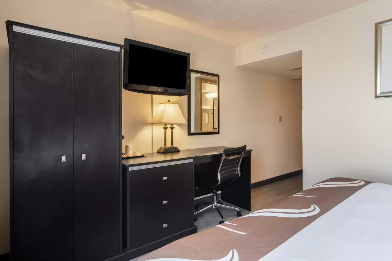 Guest room with added amenities